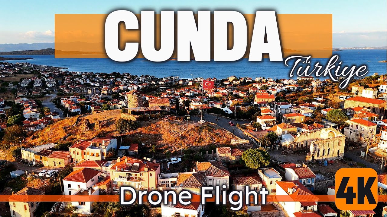 Cunda | Serene 4K Drone Views of Türkiye’s Island Gem