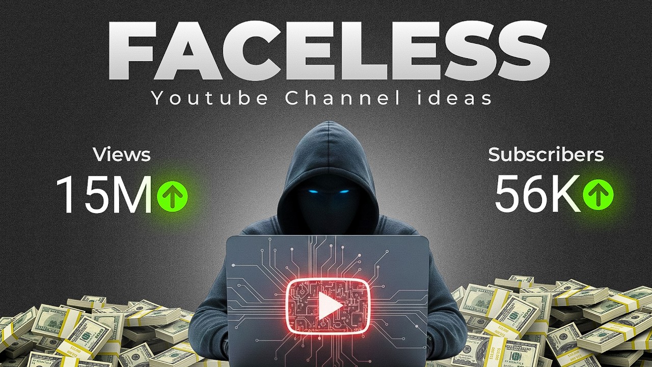 6 Easy FACELESS Youtube Channels Anyone Can Start (No Skill Needed!)