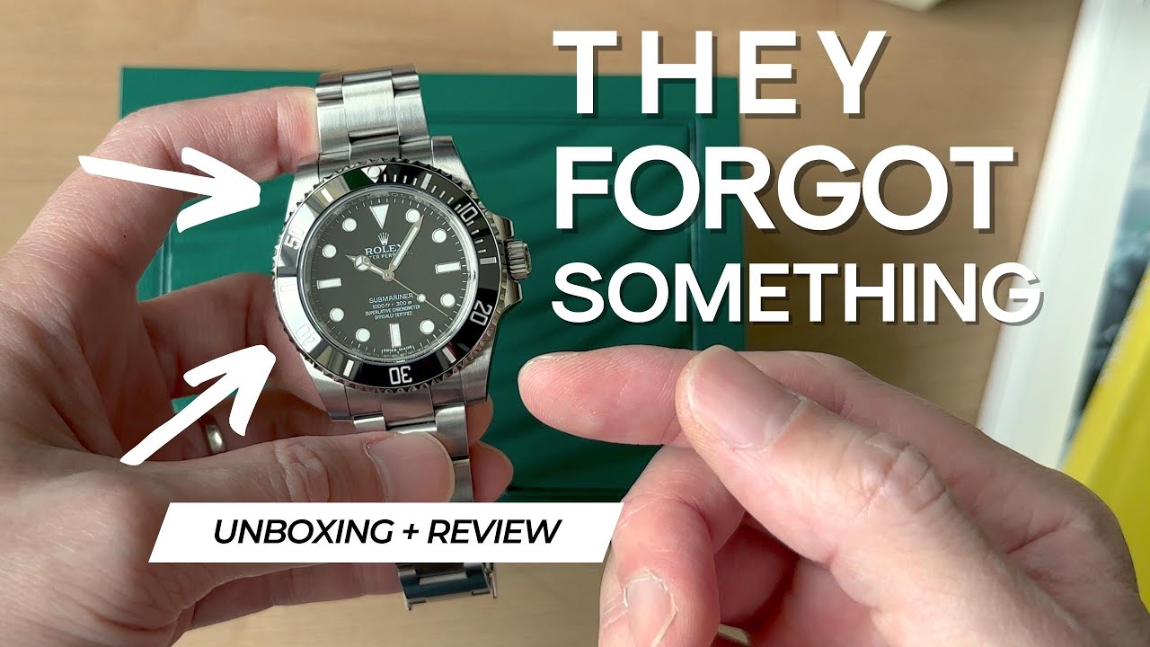 Стоит ли шумиха? Часы Rolex Submariner 114060 (без даты): полная распаковка и обзор