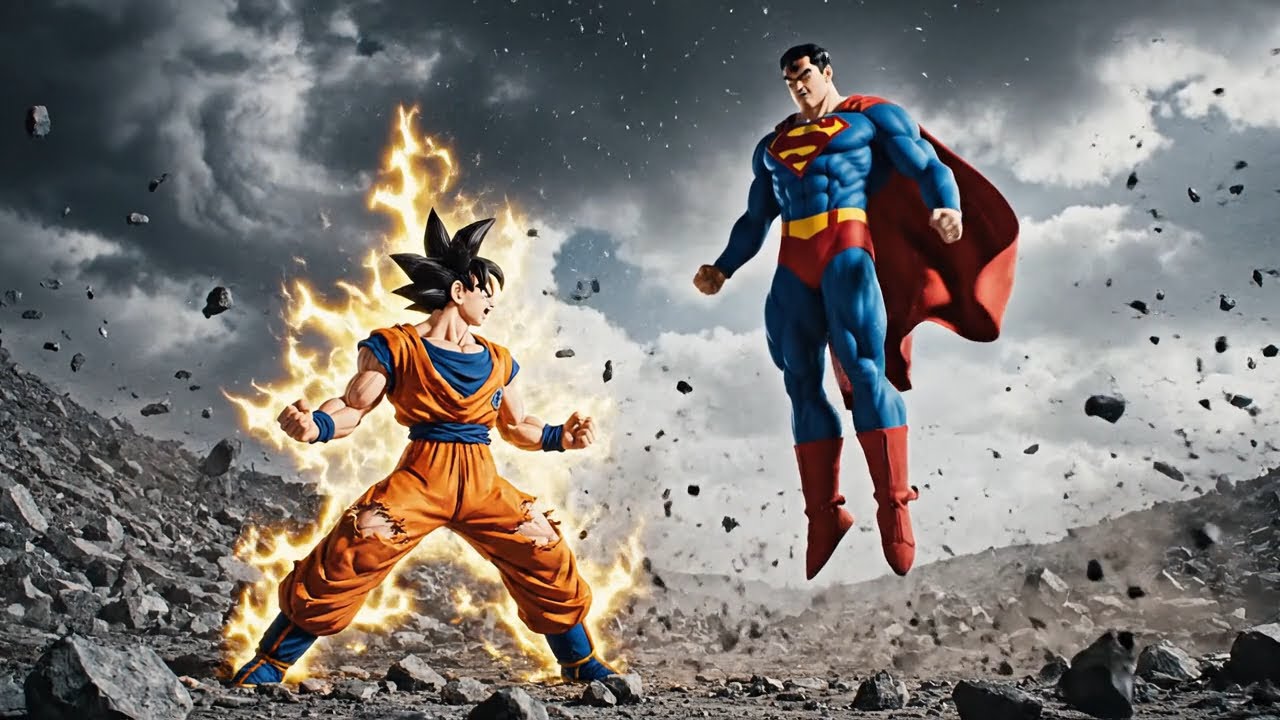 Goku Ultra Instinct vs Superman Prime – Who Really Wins - Goku Multiverse Challenge