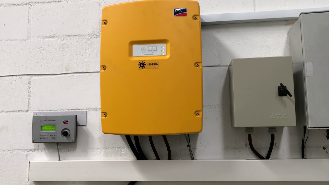 Power Up and Start Sunny Island Systems