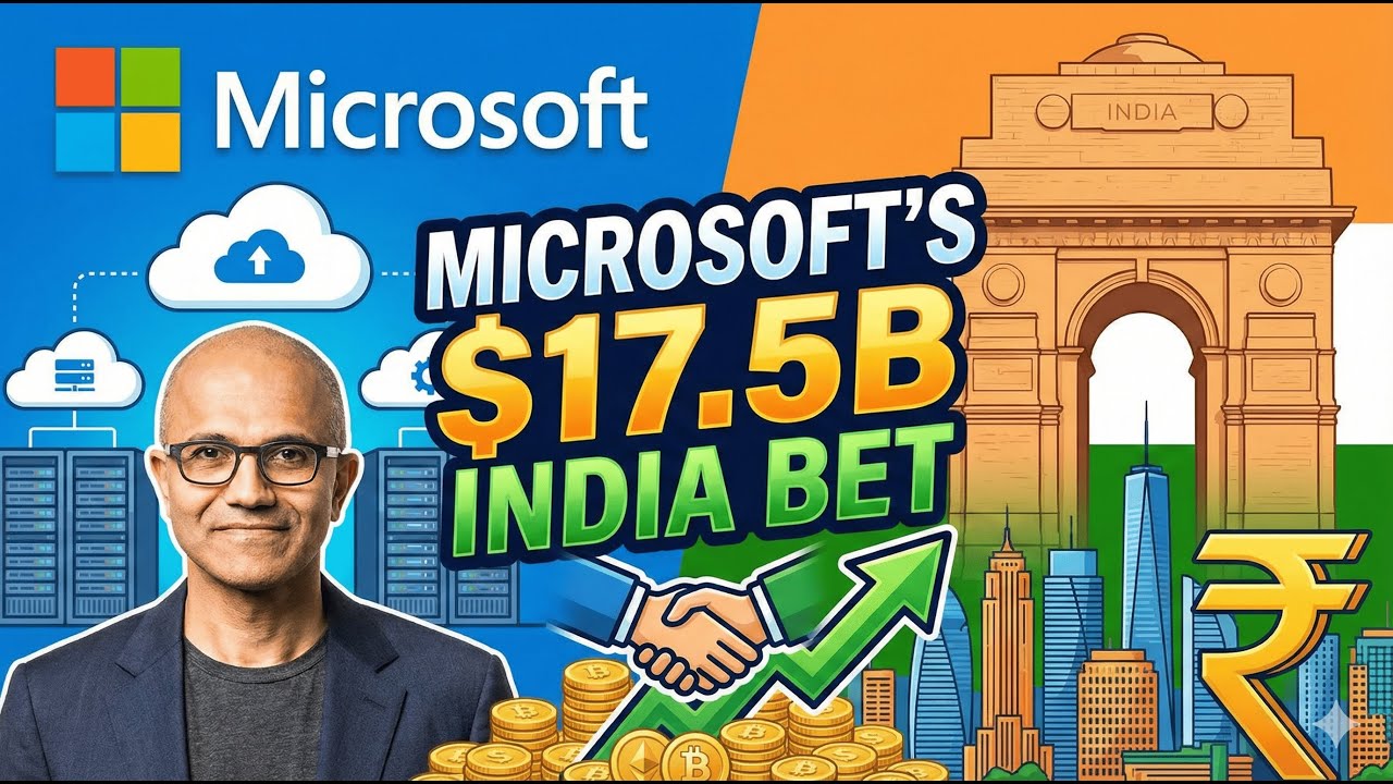 Microsoft&rsquo;s Largest Asia Investment: $17.5B to Transform India&rsquo;s AI Future