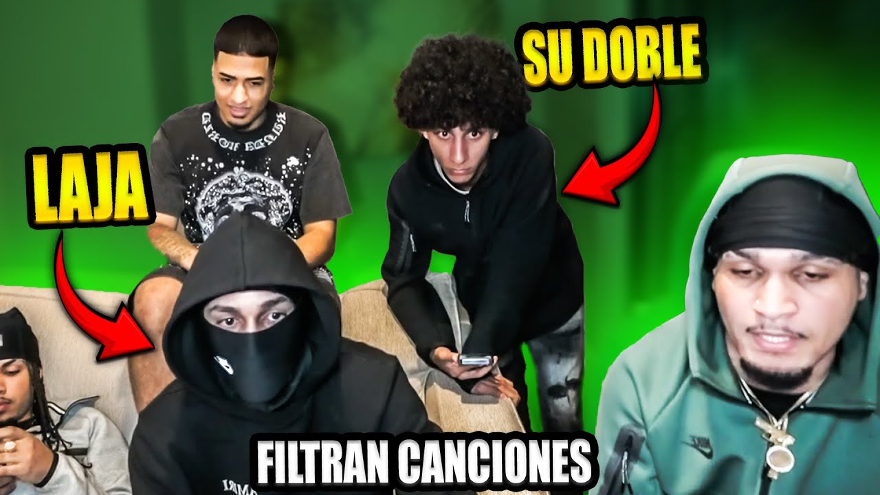 LAJA SE REÚNE CON SU DOBLE(Mini Laja) FILTRAN CANCIONES Y TIRADERAS 💀