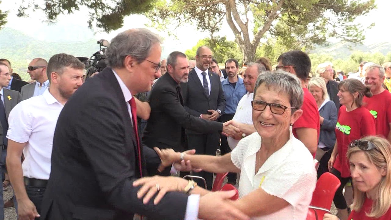 Emotiu homenatge a l’incendi d’Horta amb una demanda de polítiques a llarg termini