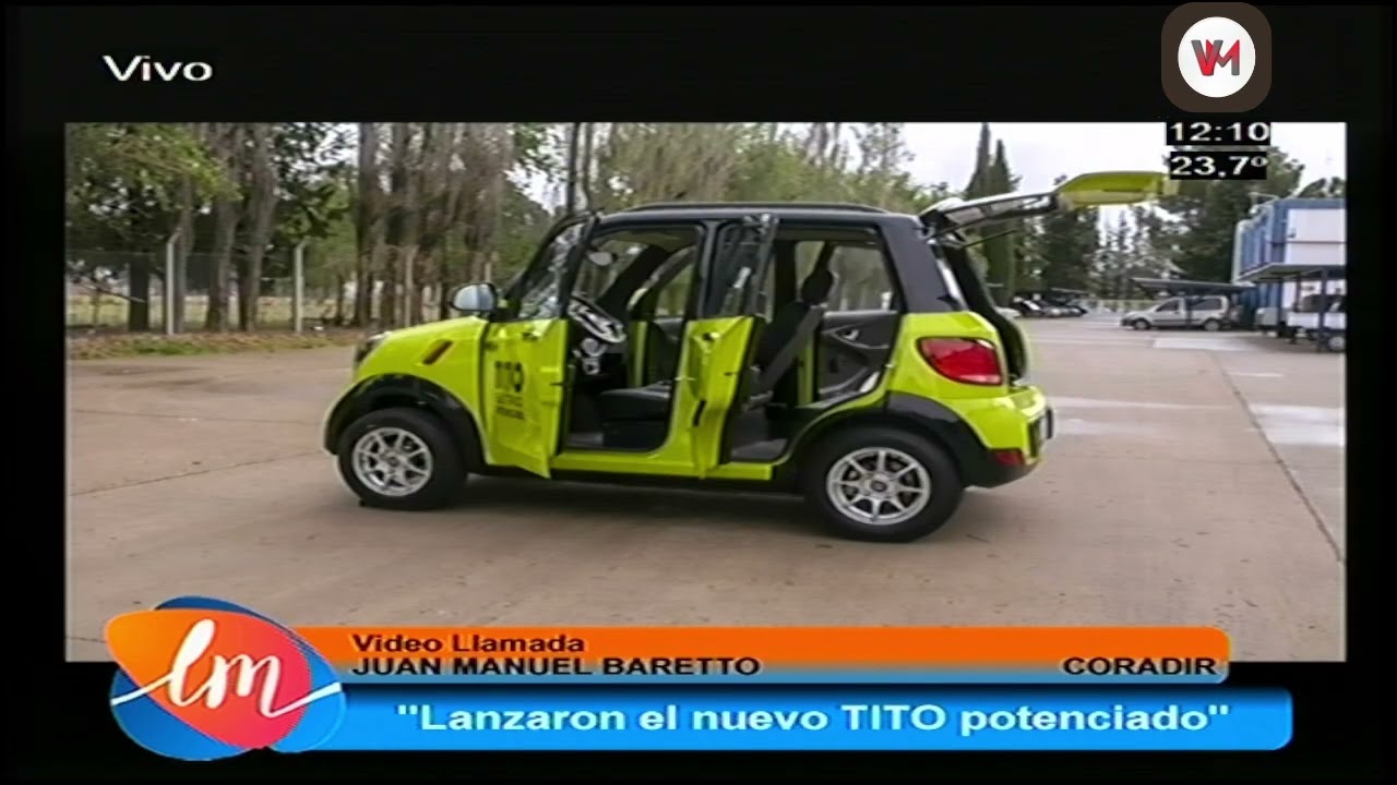 Juan Manuel Baretto Gerente Coradir • Lanzaron el nuevo TITO potenciado