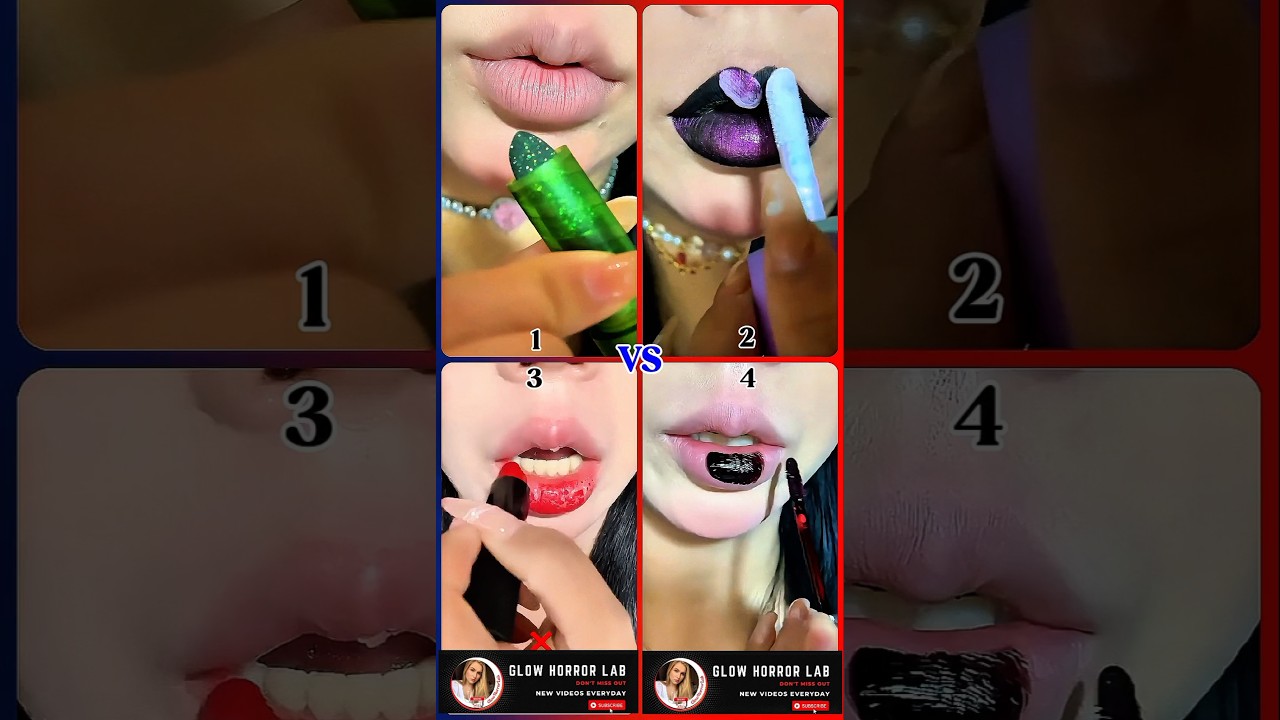 Lipstick 💄 Lovers Which One Are You? #shorts #glowhorrorlab #lipstick #lipsticklover #makeup #beauty