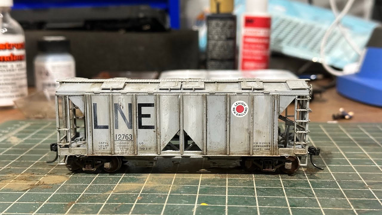 Building up the cement car fleet! Saturday Night Weathering