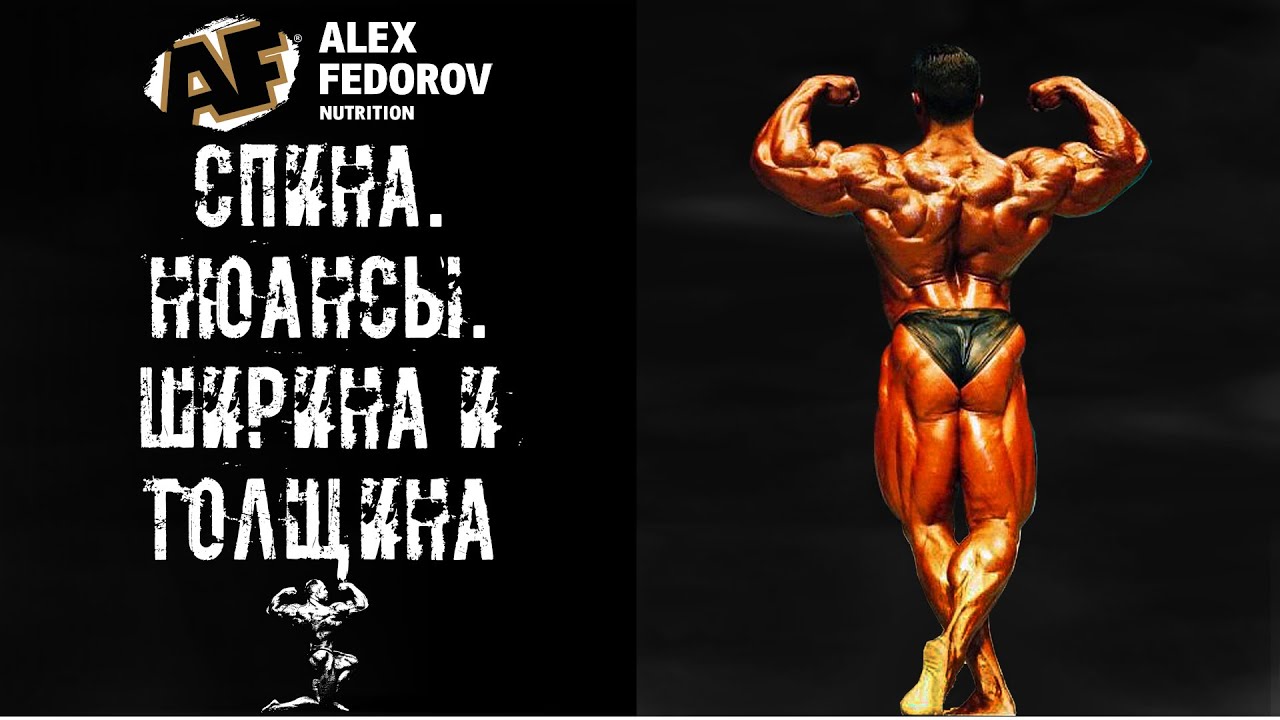 Спина. Нюансы. Ширина и толщина \ Back. The nuances.Width and thickness