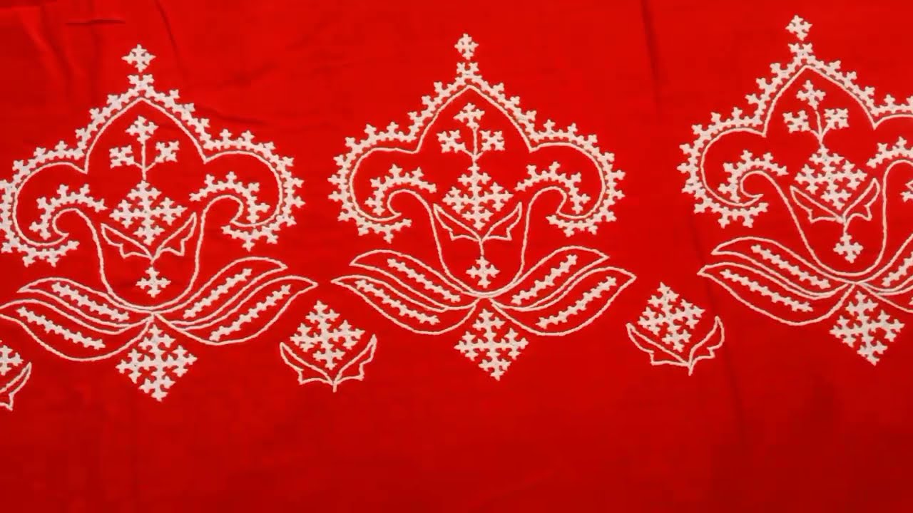 Hand work chader design