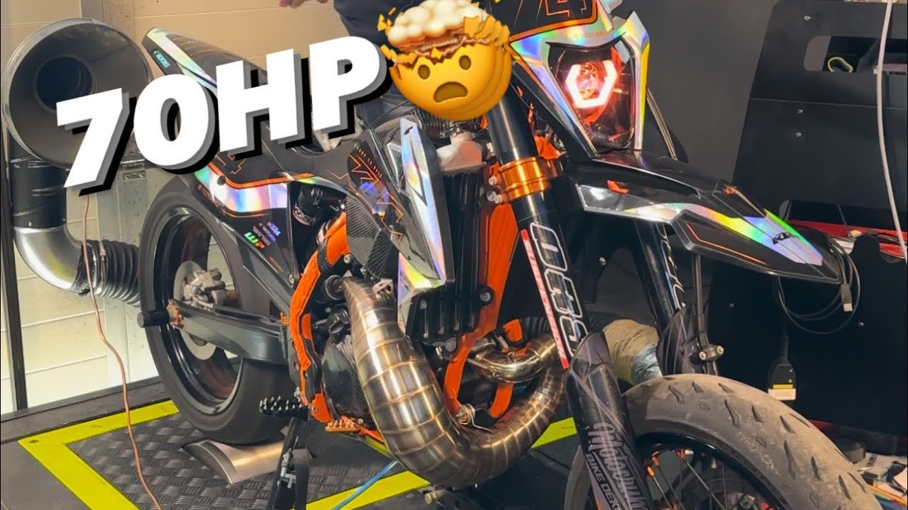 GASGAS EC 300 Prüfstand! Over 60HP?! Es wird laut 🤯