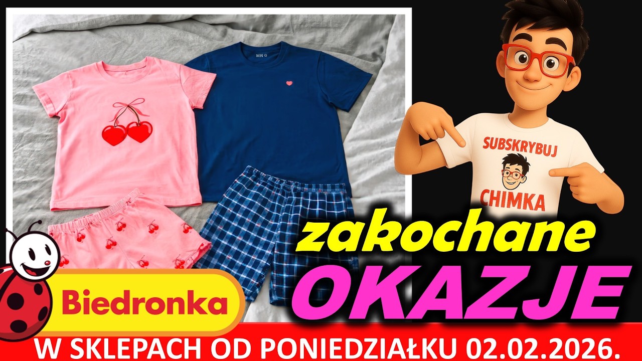 BIEDRONKA ma Promocje na Walentynki od Poniedziałku 02.02.2026.