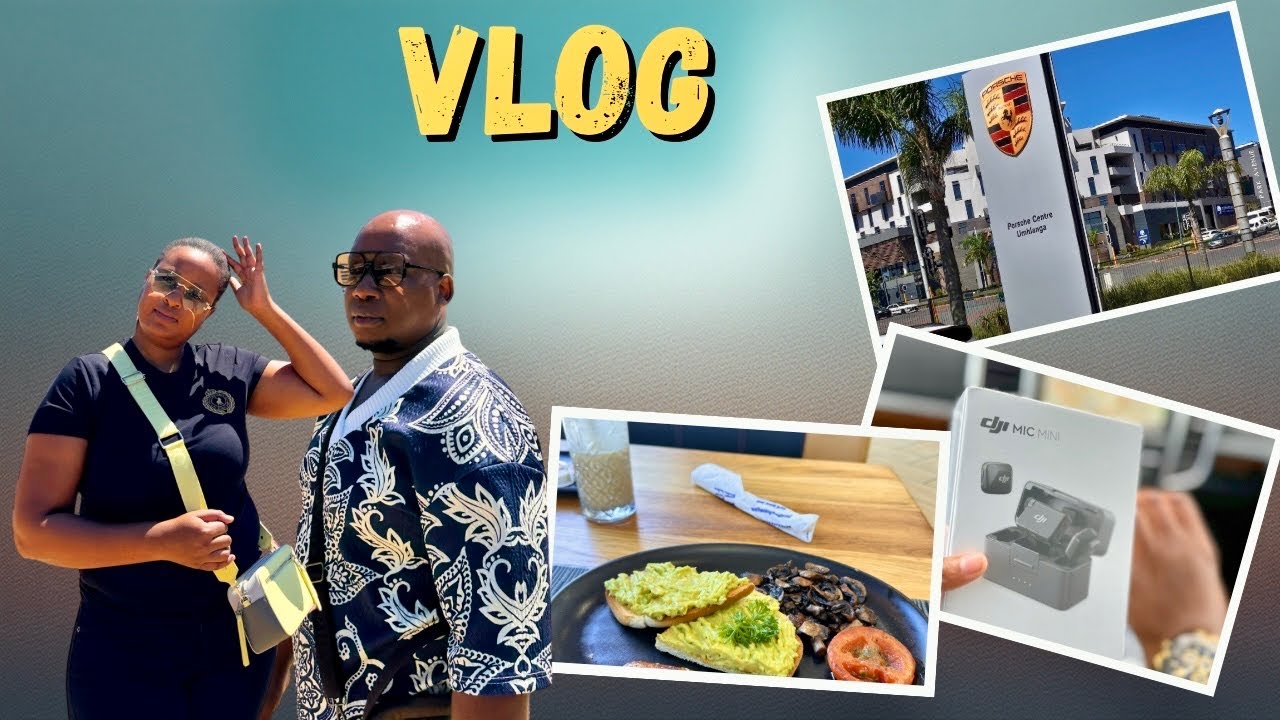 Vlog A Day In Our Life | King Shaka International  | Gateway Mall | Porsche Umhlanga | Takealot
