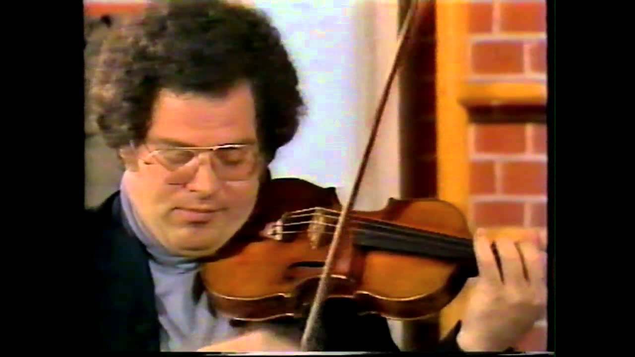 Perlman and Canino go to school (Germany, c.1984)- Part 2 - Sarasate