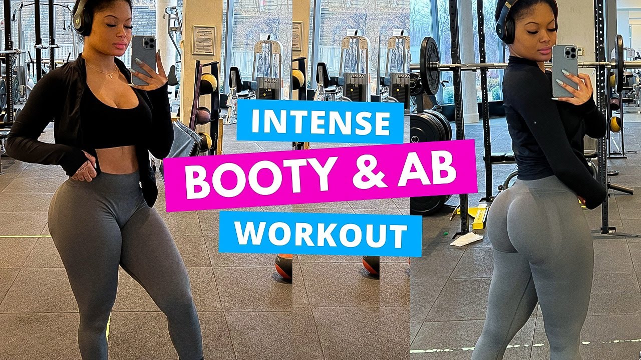 INTENSE GLUTE & AB WORKOUT WITH A FRIEND