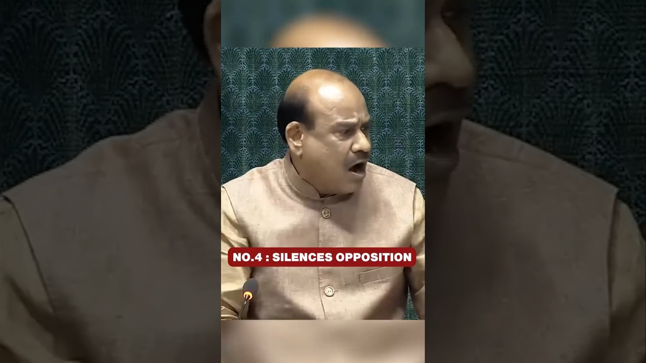 OM Birla VS OPPOSITION! 🤯#rahulgandhi #modi #news