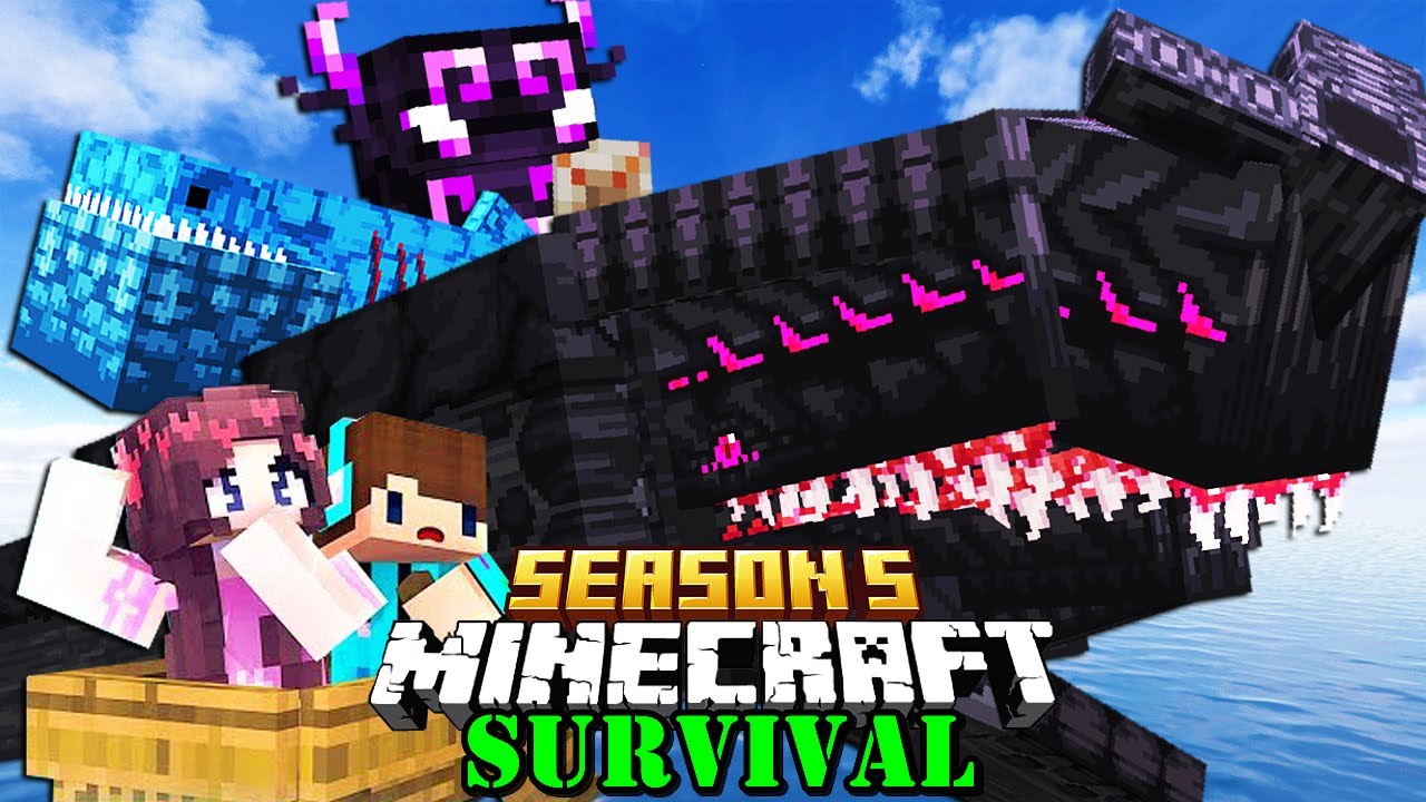 SAATNYA KITA TANGKAP KAIJU PENGUASA LAUT SELATAN !! Minecraft Survival Bucin [#6]