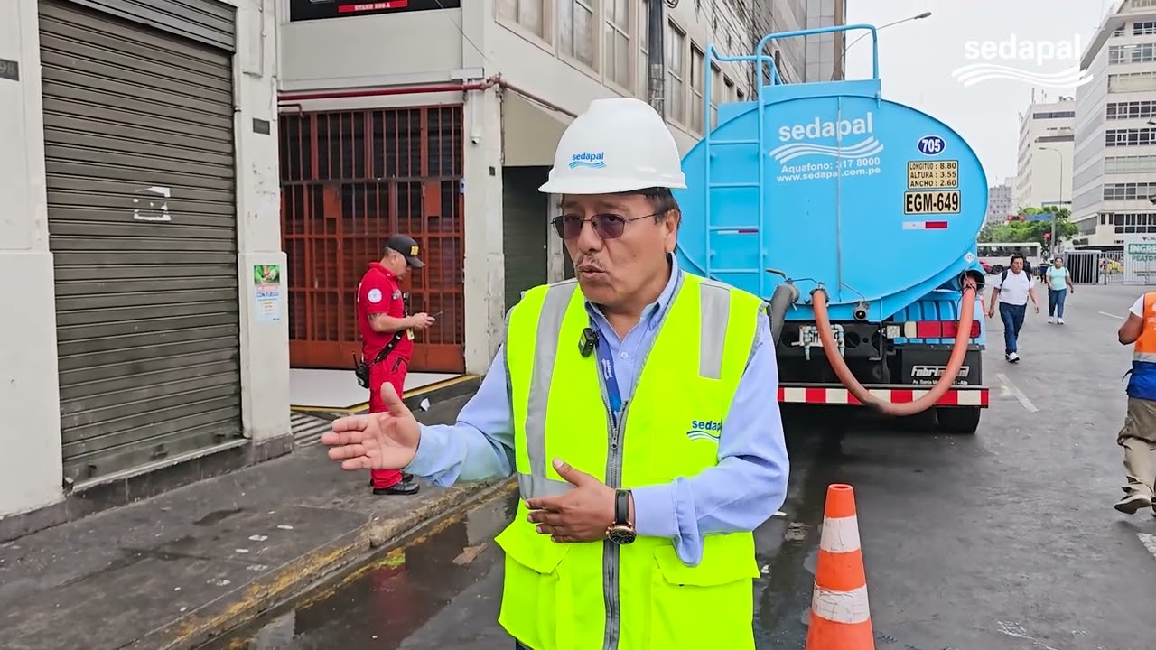 #EnVivo | Sedapal realiza trabajo multisectorial frente a las fiestas de fin de año🎄