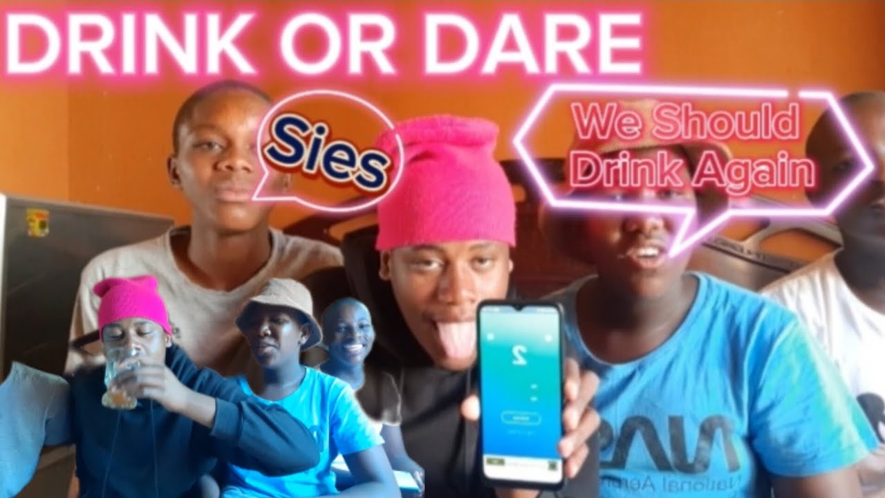 Drink Or dare With The boys(got hectic)❤🙌😵