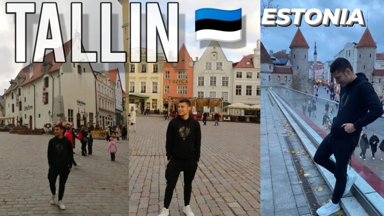 🏰 UN DIA EN ESTONIA 🇪🇪 QUE HACER EN TALLIN✈️ Esta CIUDAD es HERMOSA 🇪🇺