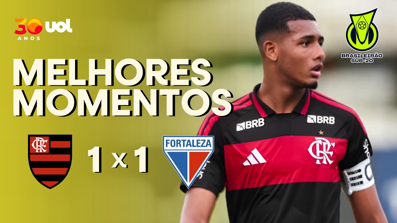 FLAMENGO 1 X 1 FORTALEZA | MELHORES MOMENTOS | BRASILEIR&Atilde;O SUB-20 2026