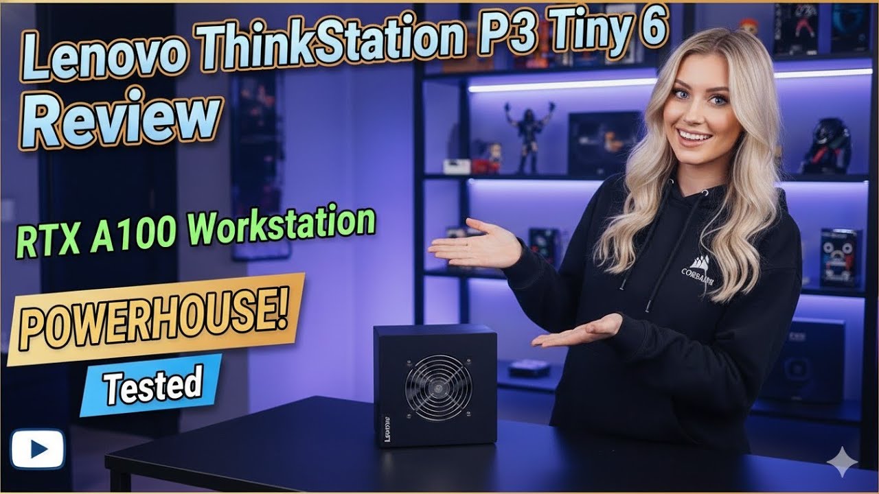 Lenovo ThinkStation P3 Tiny Gen 2: RTX A1000 Workstation POWERHOUSE!