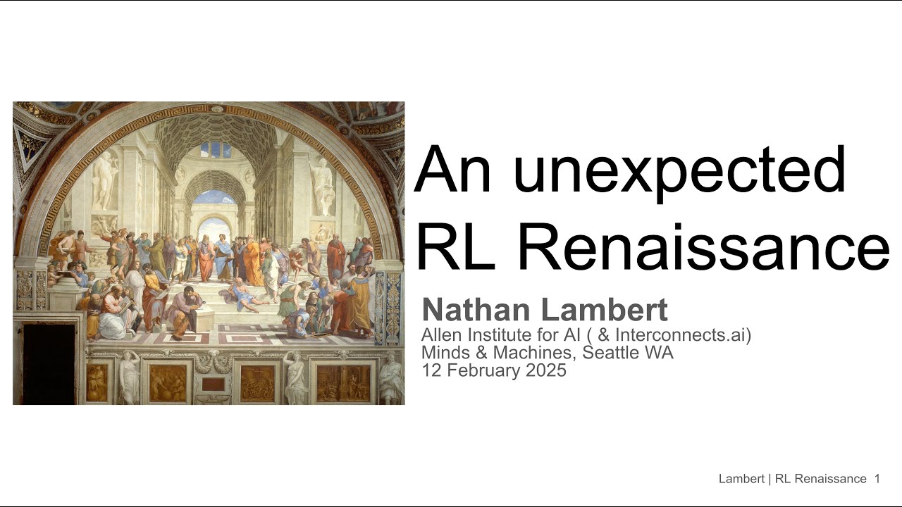 An Unexpected Reinforcement Learning Renaissance