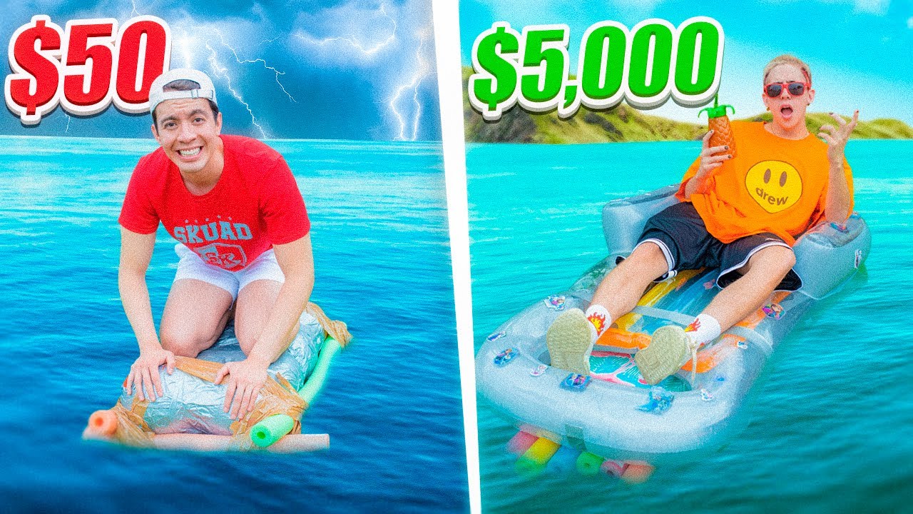 BARCO DE $50 vs BARCO DE $5,000 ¿Cuál flota más tiempo? - SUMMER KAMP