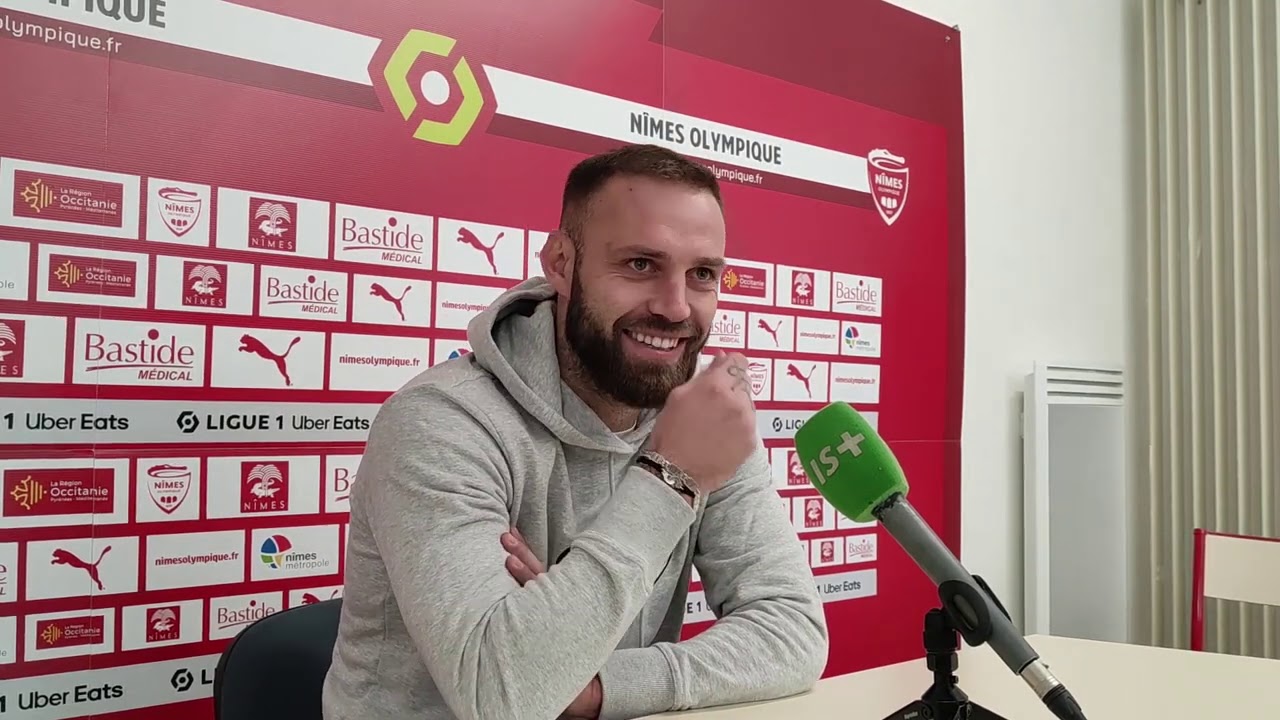Baptiste Reynet avant Dijon - N&icirc;mes.