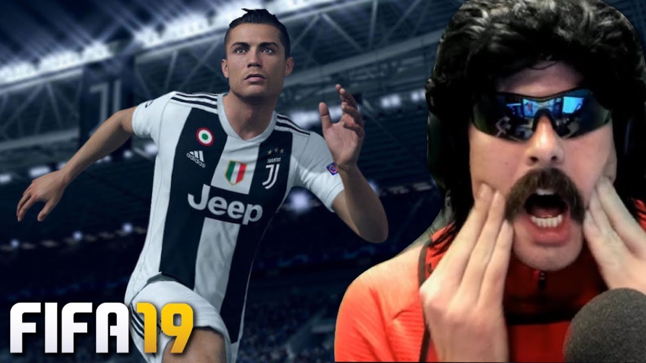 DrDisrespect Plays FIFA 19  For the First Time!