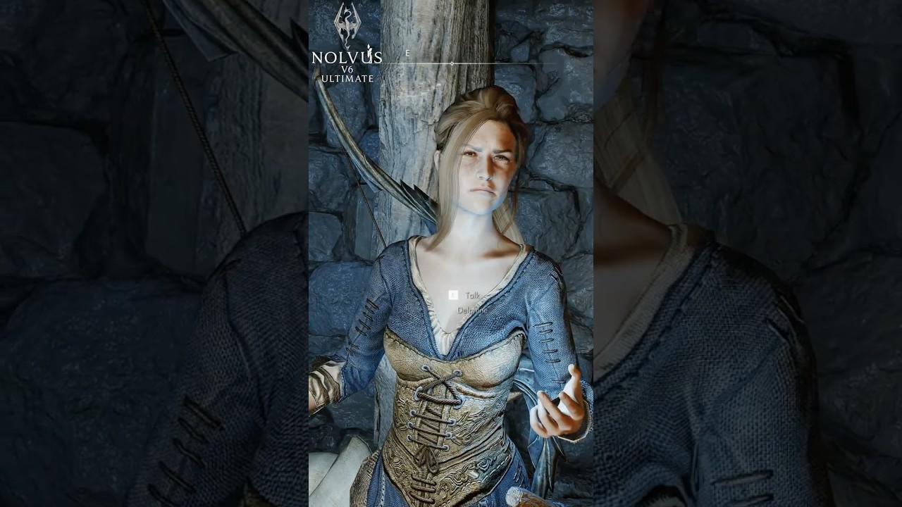 ULTRA MODDED SKYRIM IN 2025! #skyrim #shorts #skyrimmods #fyp #skyrimse #skyrimspecialedition