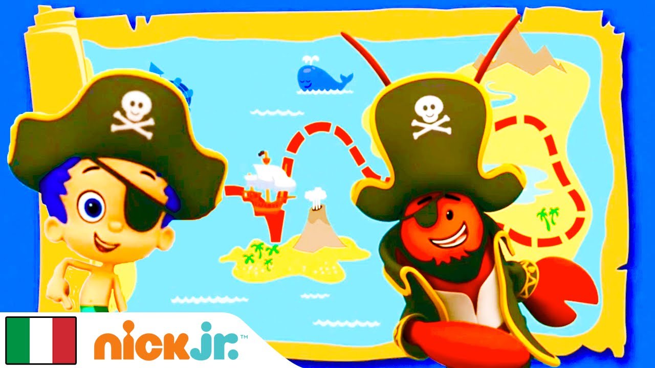 Bubble Guppies | Una vera mappa del tesoro | Nick Jr.