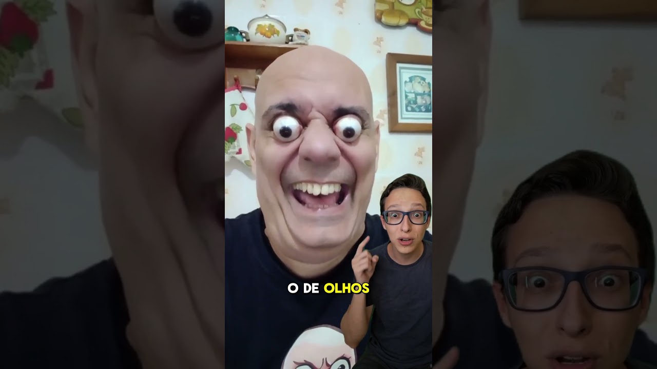 Olhos esbugalhados 😱👀#medicina #medico #enfermagem #curiosidades #recordemundial #recordes tio chico
