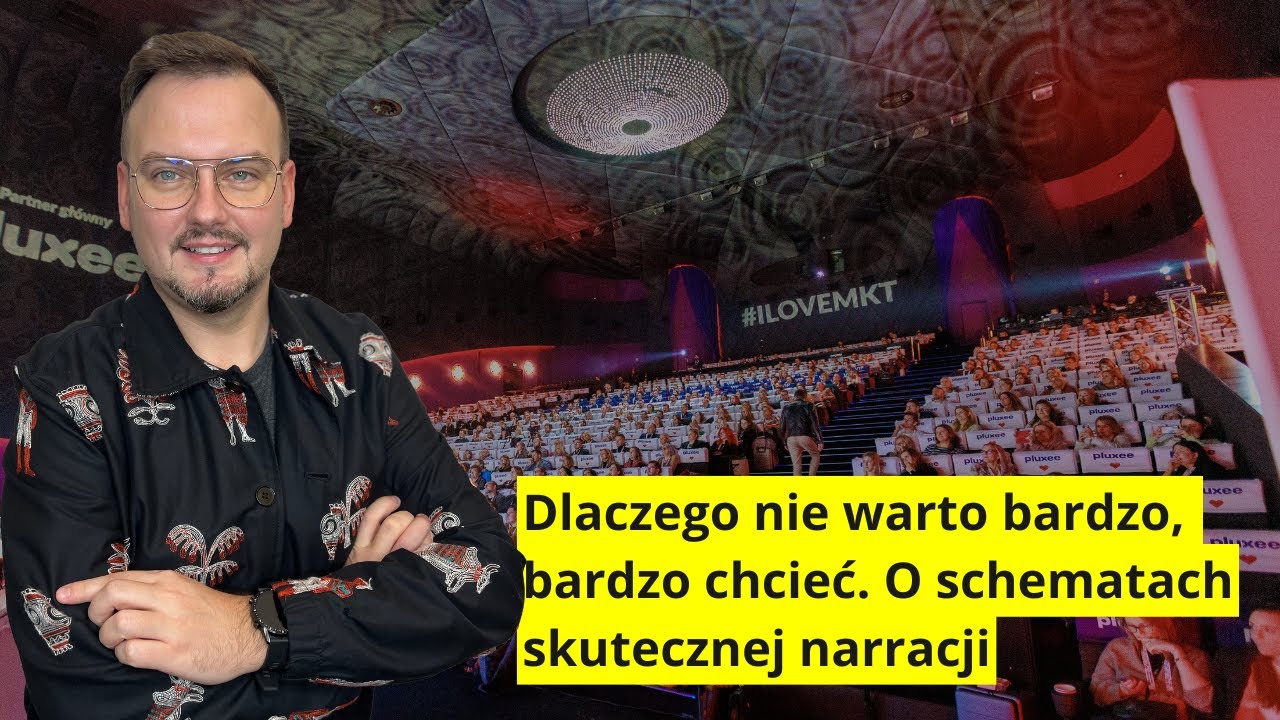 Dlaczego nie warto bardzo, bardzo chcieć. O schematach skutecznej narracji - Bartosz Walat