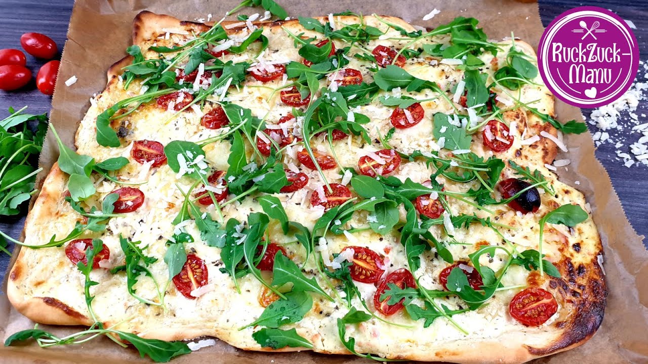 Italienischer Flammkuchen  Thermomix® TM5/TM6