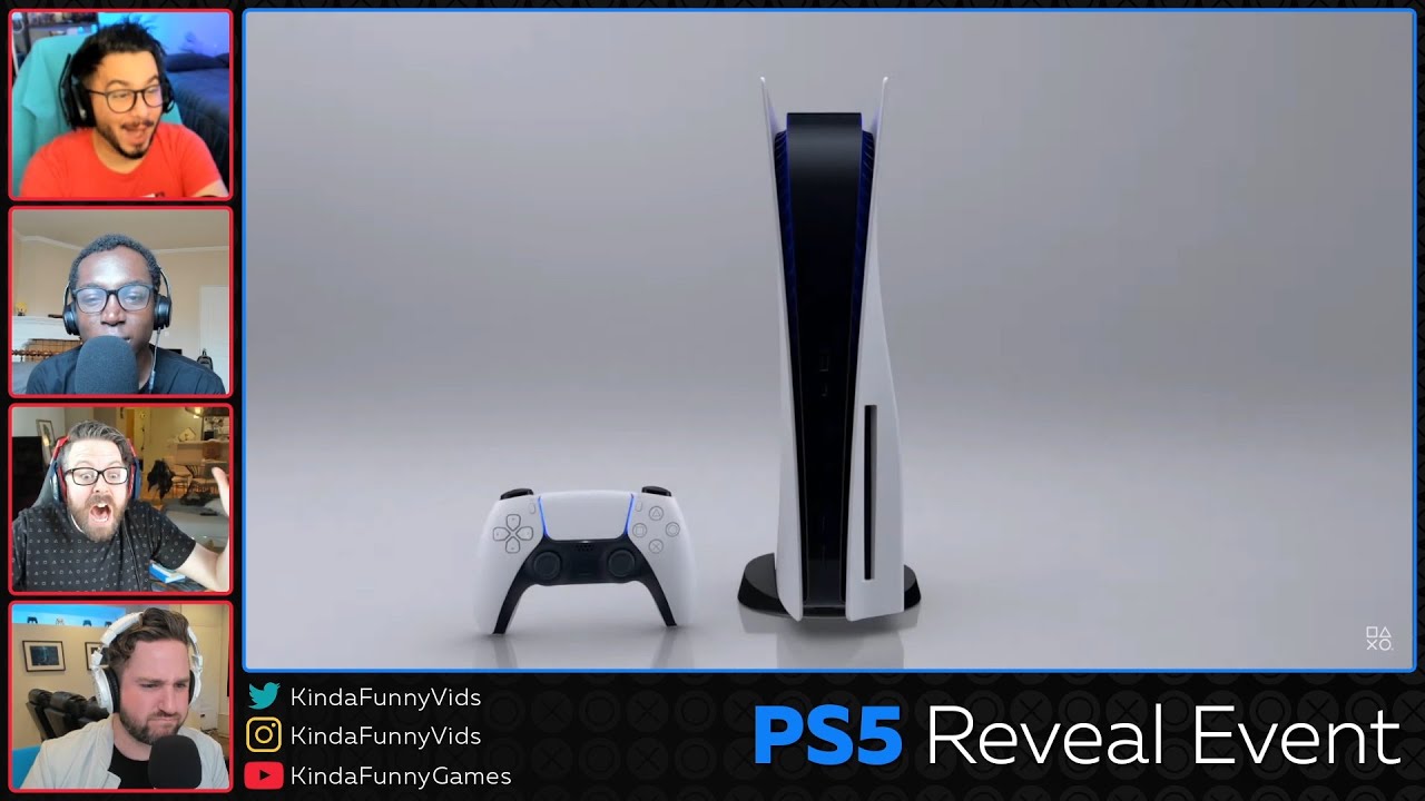 THE BOX! PlayStation 5 Hardware Kinda Funny Live Reactions