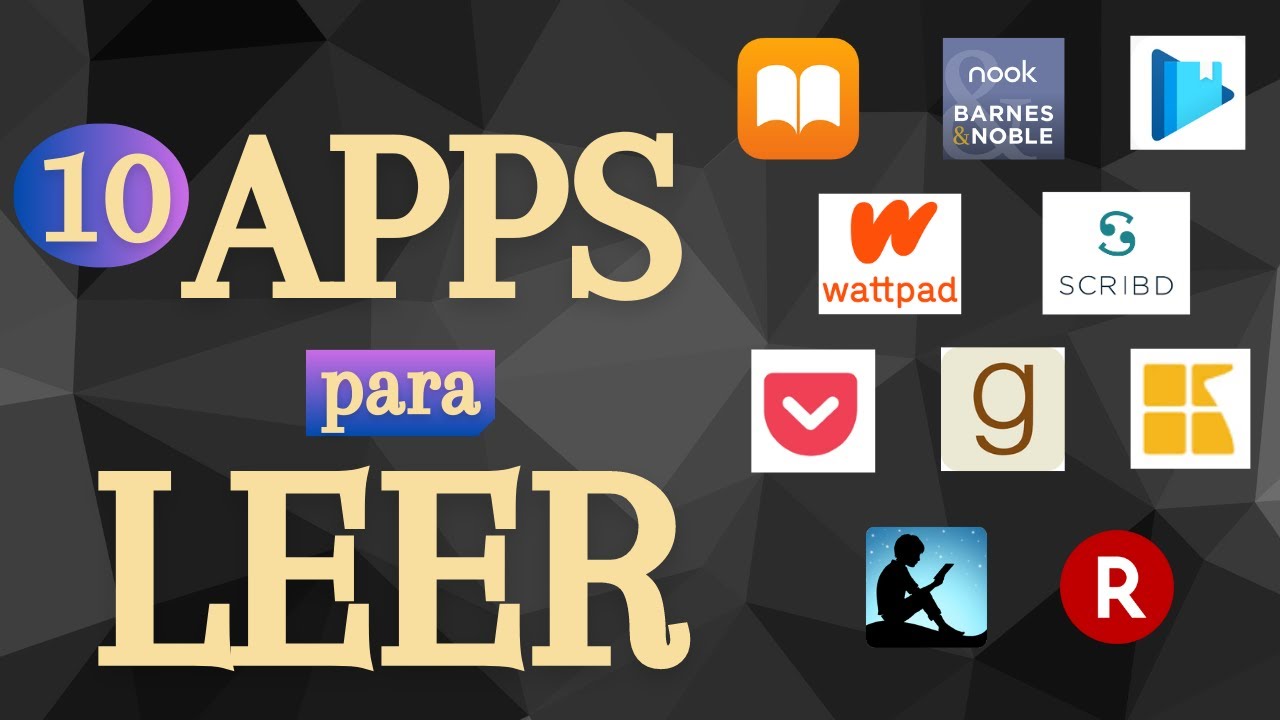 📚 10 APPS PARA LEER - Libros digitales, ebooks