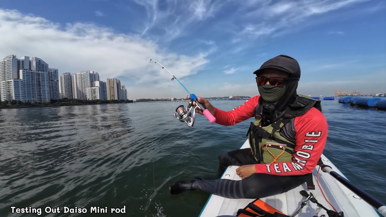 EP 19 Punggol Beach Singapore ISUP Fishing!