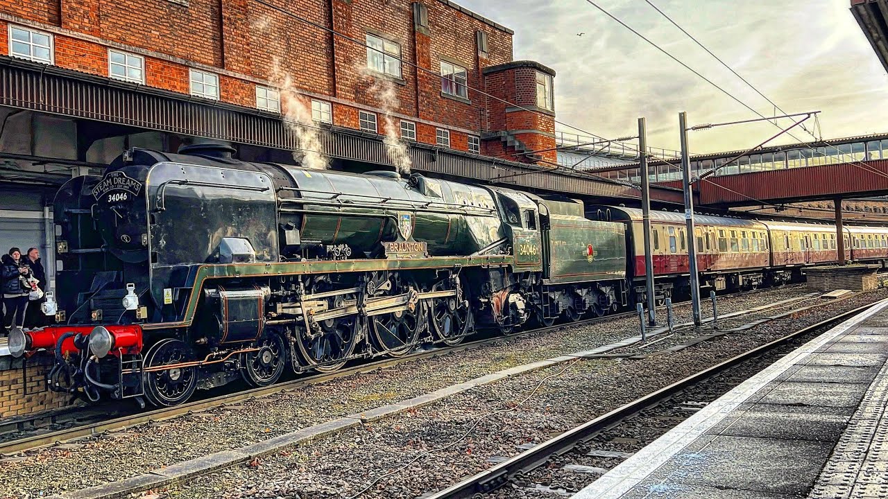 Trains at York Station Throughout November 2024