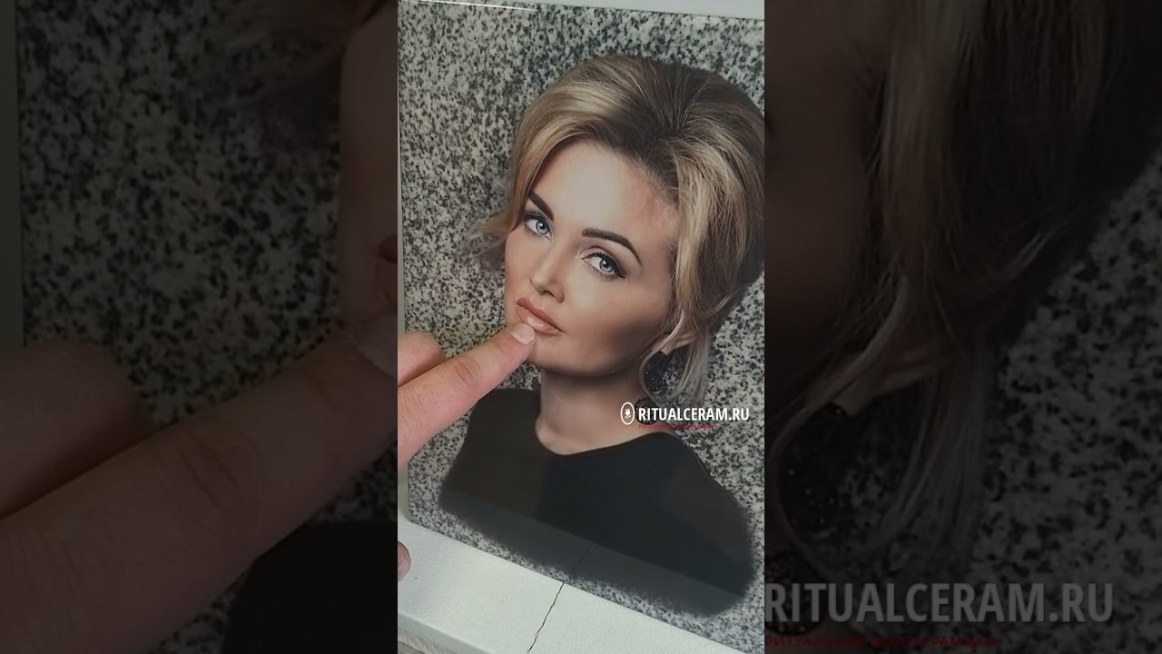 фото на памятник, технология изготовления