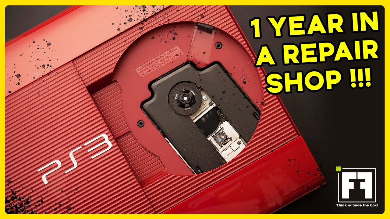 RESTORING a RED Super Slim PLAYSTATION 3 abandoned in a REPAIR SHOP!