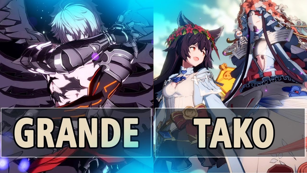 GBVSR:🔥Grande (Lucilius) Vs Tako (Nier)🔥| High Level Gameplay.