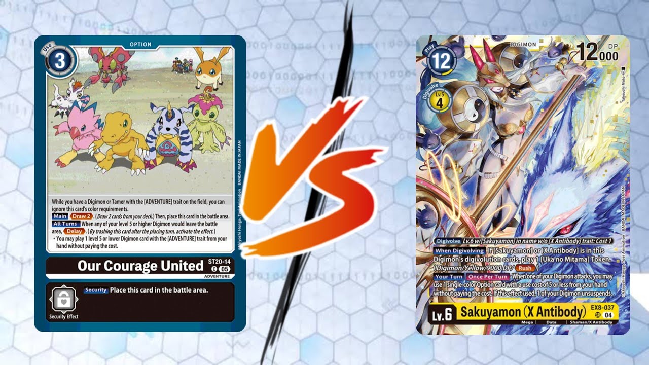 Digimon: Evolution Cup - Adventure vs Sakuyamon [BT22]