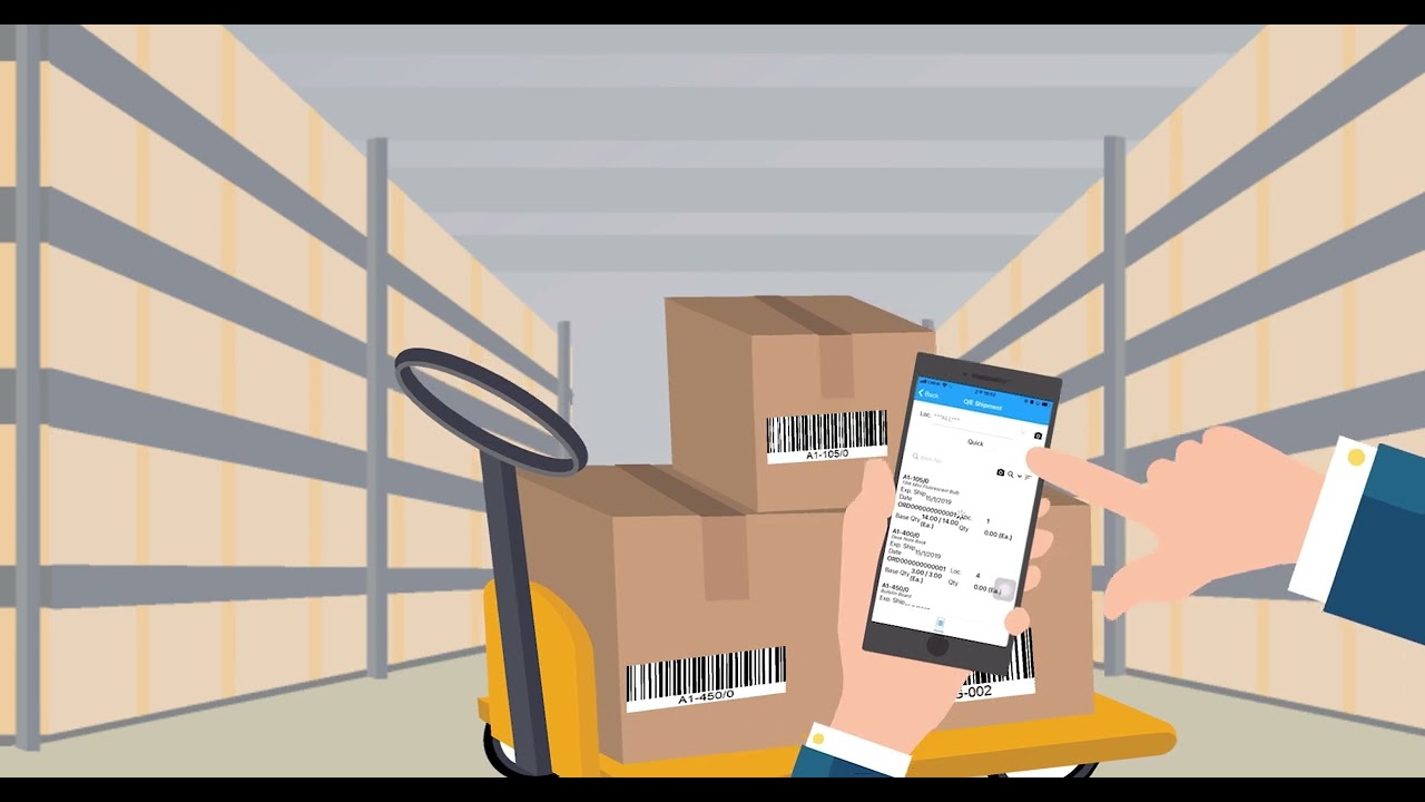 Automate your warehouse transactions by using AutoSimply BarCode App