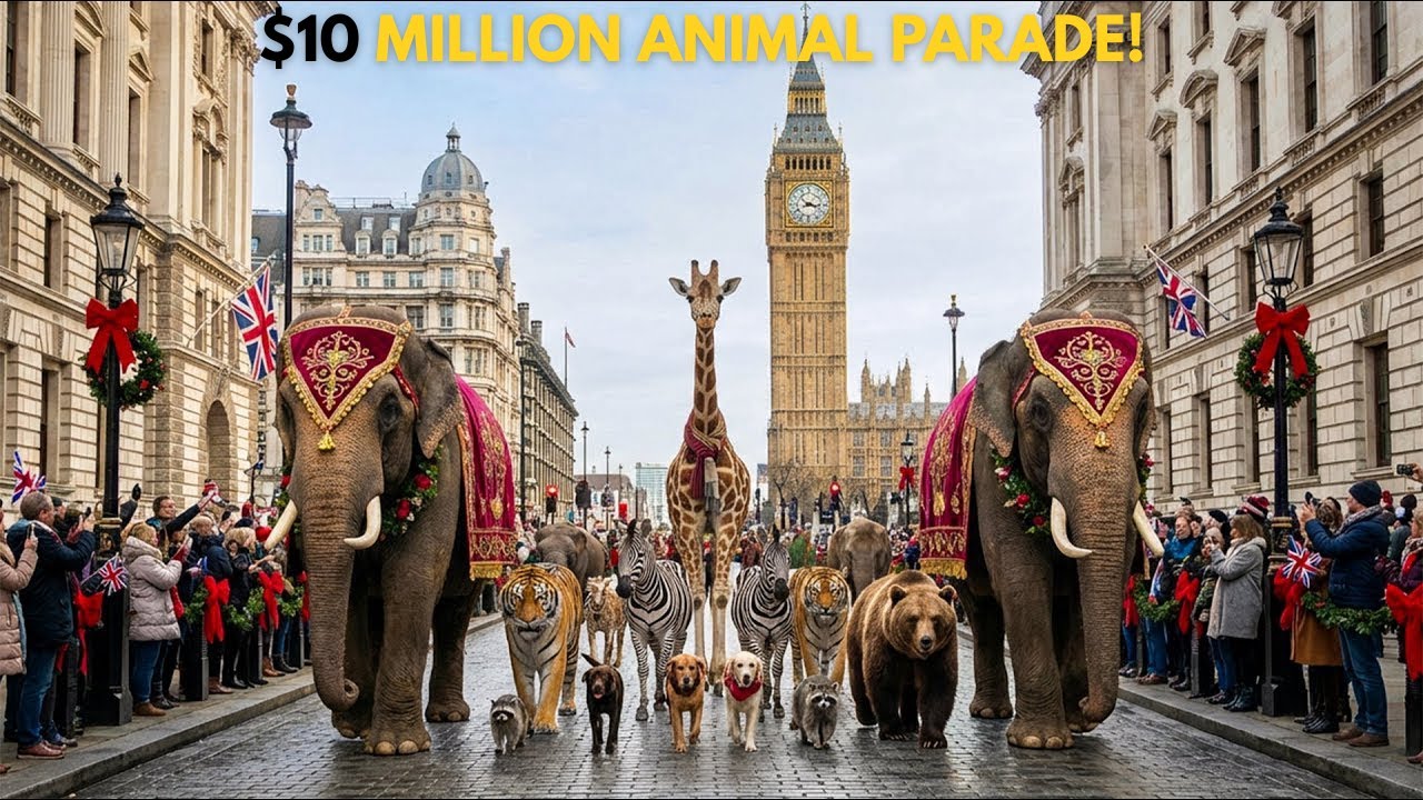 10$ Million World Animal Parade 🌍🐎 | Real Animals & Giant Luxury Floats