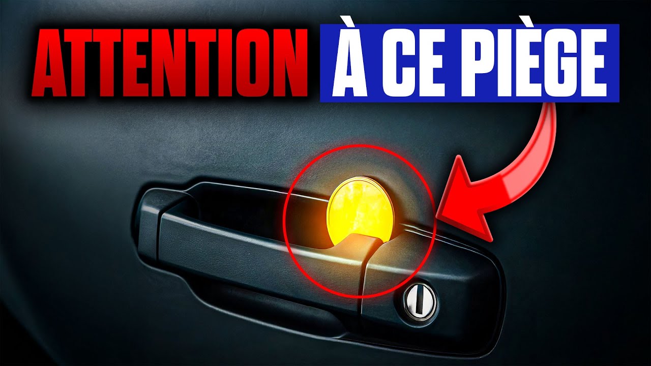 Si Vous Voyez Une Pièce Dans Votre Poignée de Portière, Fuyez et Appelez la Police!