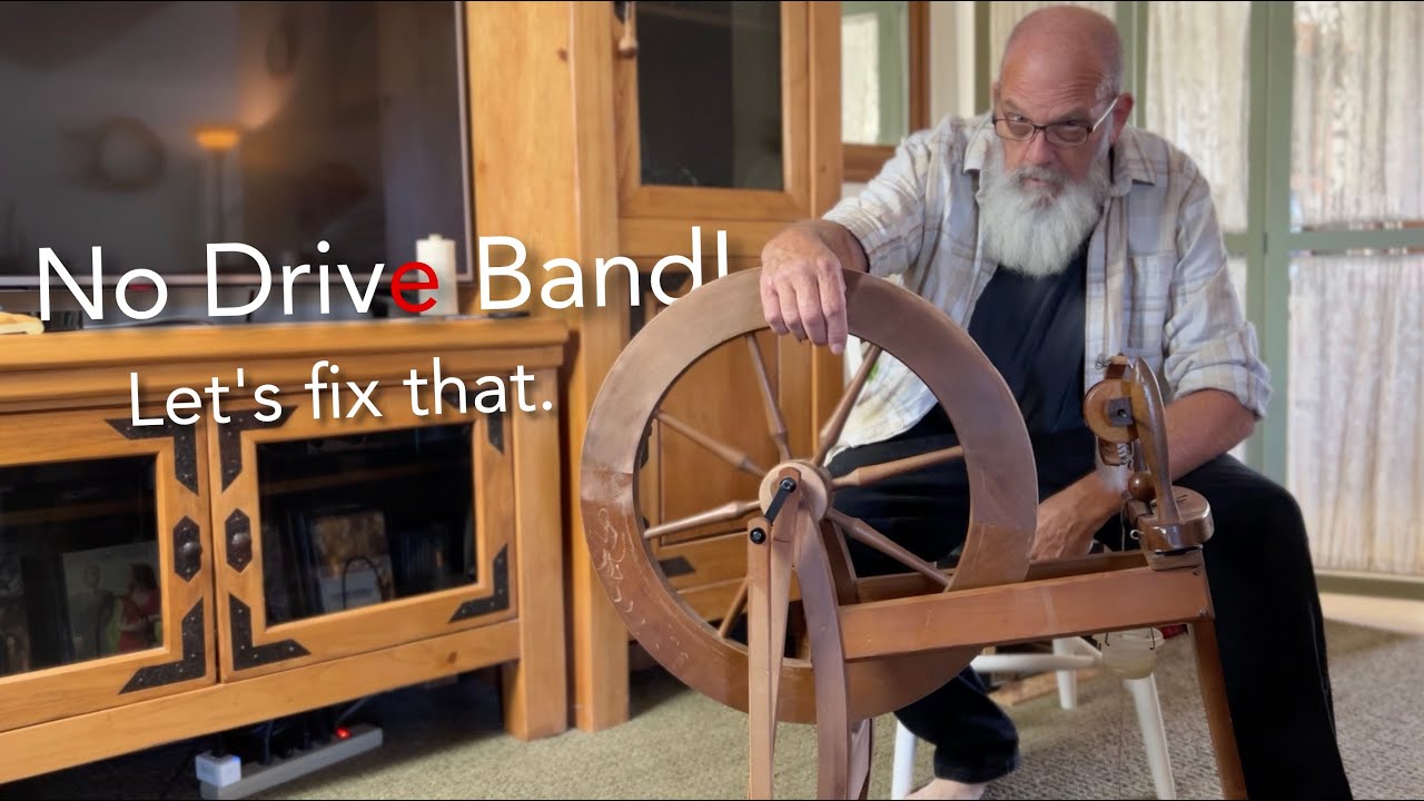 No Drive Band? Here’s How to Fix That on Your Spinning Wheel!
