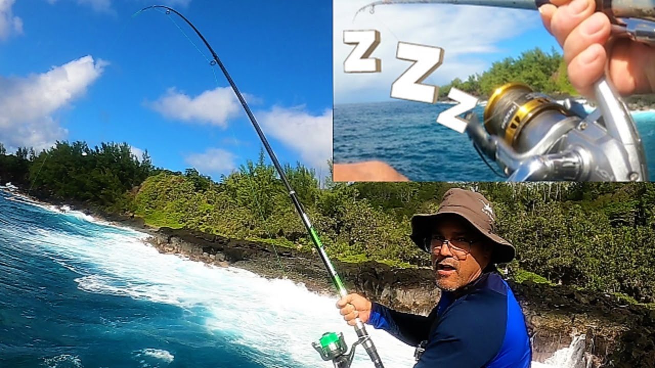 Pêche au BULDO la Calée en Bord de Mer Fishing 974