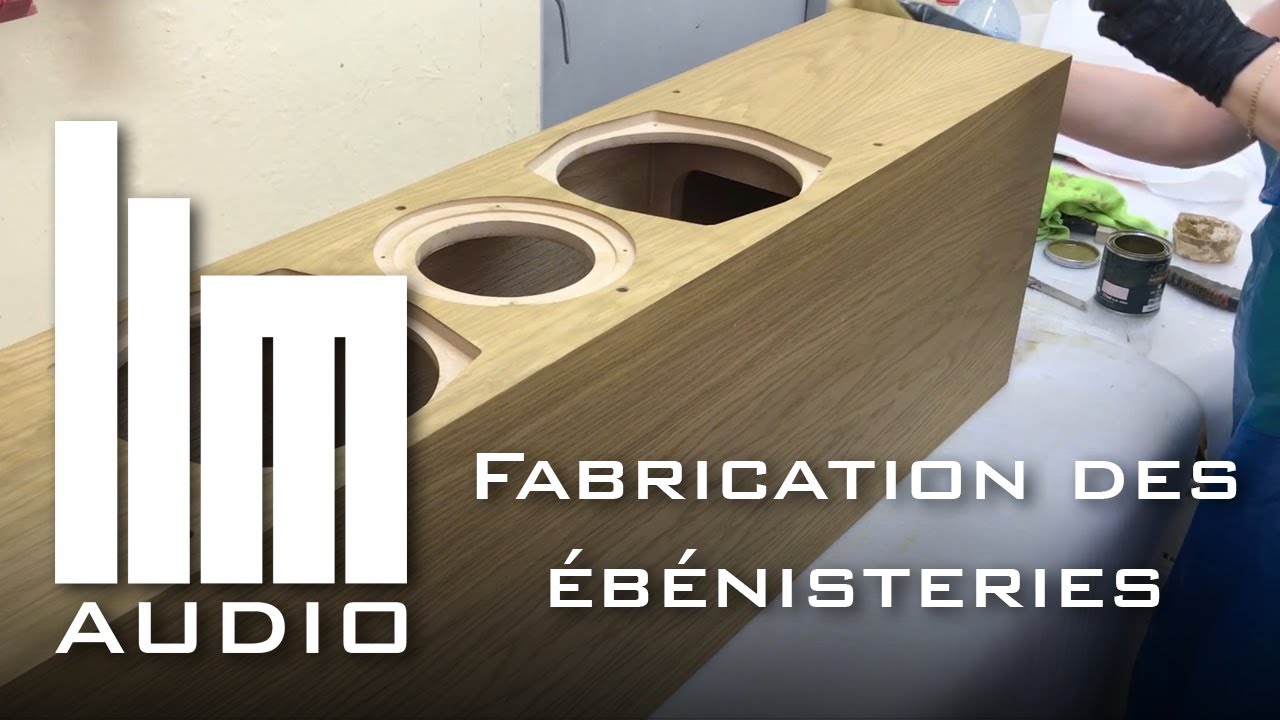 LIM Audio : fabrication des ébénisteries