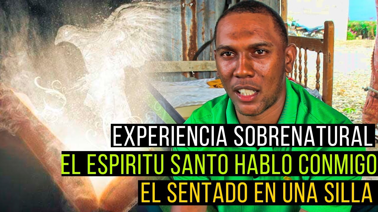 MIRA COMO EL ESPÍRITU SANTO ME HABLO CON VOZ AUDIBLE