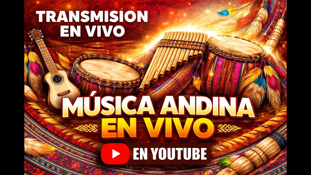 🌎 Best Andean Music Live🎶